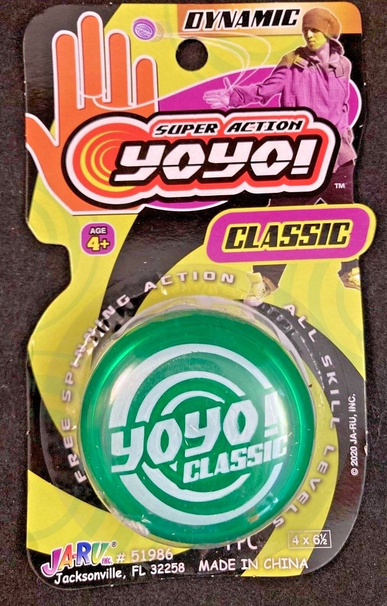 Ja-Ru - Yo-Yo - Classic - Dynamic Super Action - Green | eBay