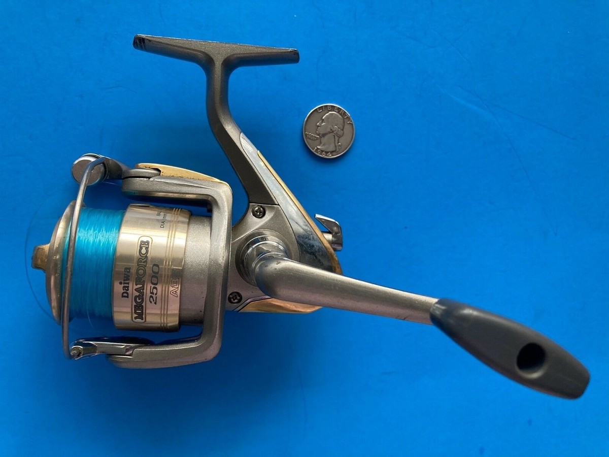 DIAWA SPINNING REEL 2500 MEGAFORCE ABS FISHING EUC FRESH WATER