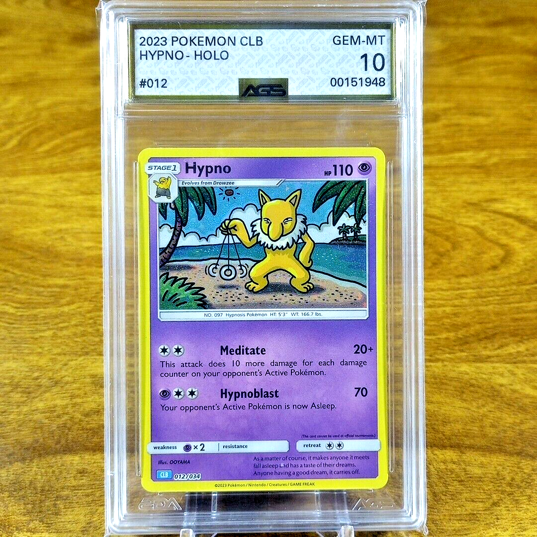 hypno holographic card Hypno - 23/62 Non-Holo Rare main image 0