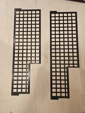 2 Two Dixie Narco 501E, 600E Soda Vending Machine Double Column Shims