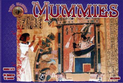 Mummies (48 figures ) Plastic figures 1/72 Dark Alliance 72045