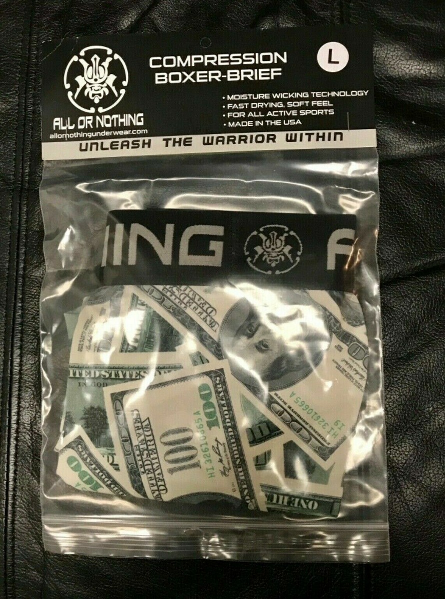 All or Nothing underwear 100MONEY compression Brief | eBay