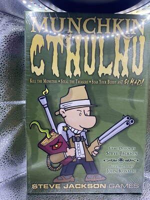 MUNCHKIN CTHULHU Steve Jackson NEW & SEALED (1st EDITION)
