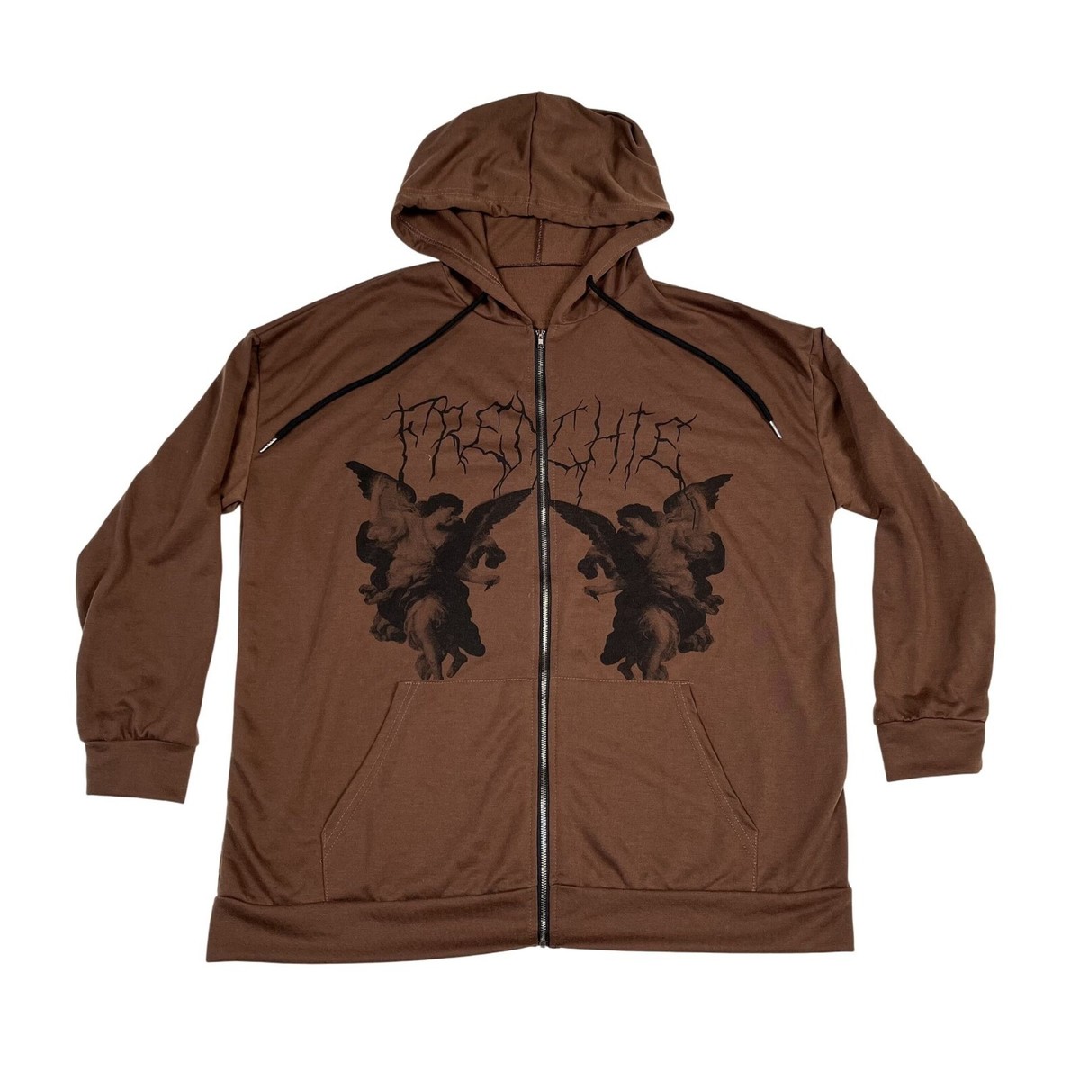 トップス FR2 Smoking Angel Zip Hoodie New arrival. “Smoking Angel