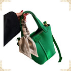 Women LUXURY Classic Bucket Bag Leather Crossbody Shoulder Handbag Elegant Tote