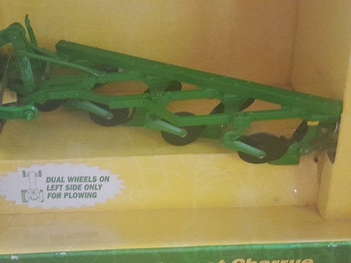 CLEARANCE - ERTL John Deere 3020 Tractor with Four Bottom Plow Die-Cast Model - Picture 6 of 14