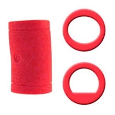 (10 Pack) Turbo Grips Bowling Finger Grip Inserts Quad Classic Red *Pick size!
