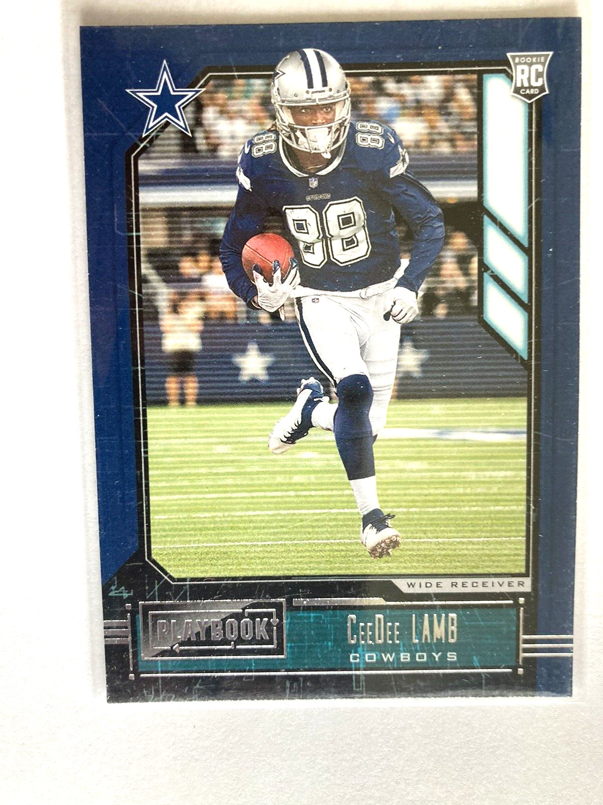 2020 Panini Playbook CeeDee Lamb Rookie Card #107
