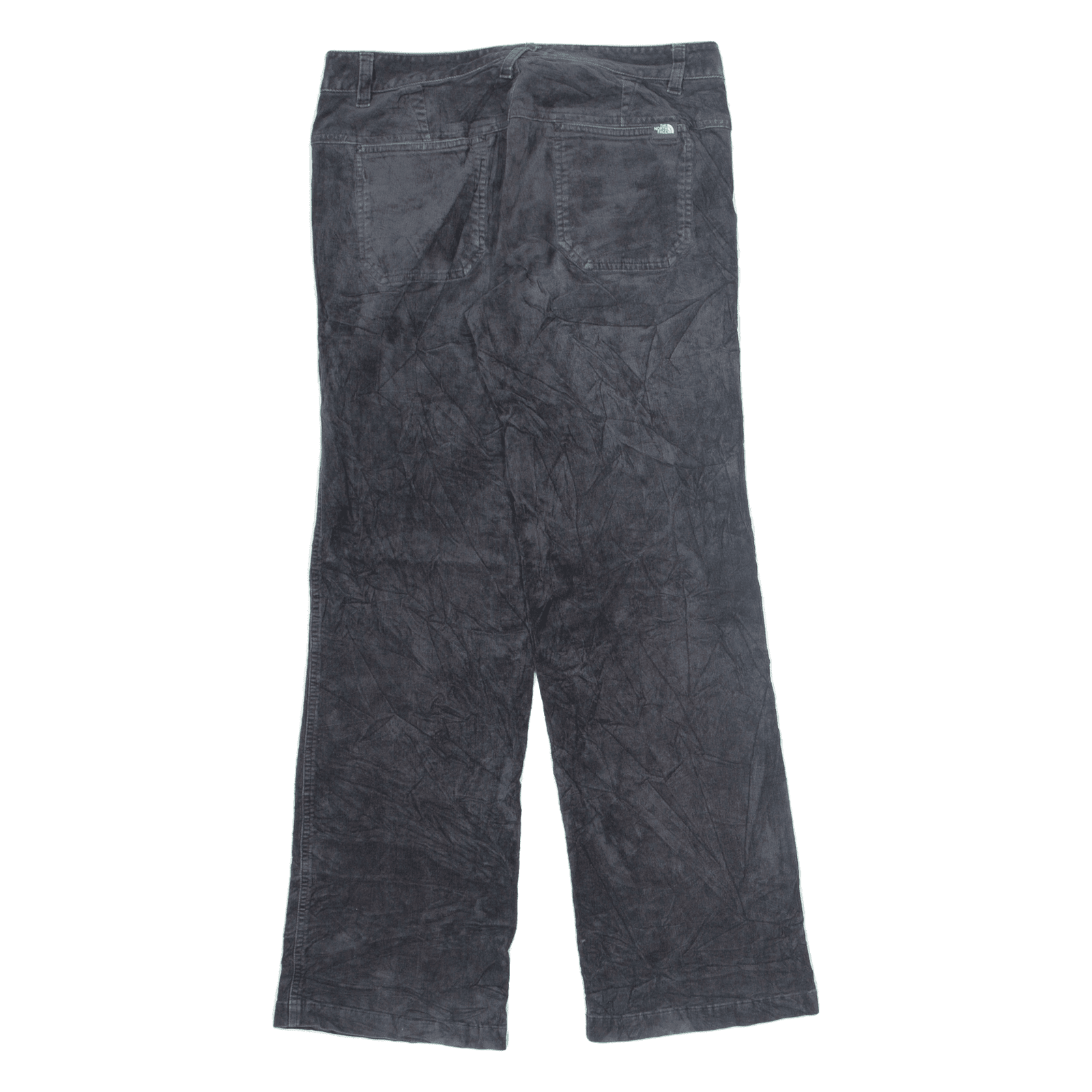 THE NORTH FACE Corduroy Trousers Black Regular Bootcut Womens W32 L30