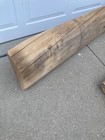 Antique Chestnut Wood boards Mantle Wall Shelf 1860 boards are 8 foot each — photo 4