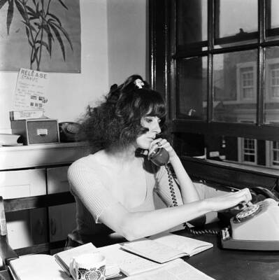 Caroline Coon is a politically active artist who campaigns for- 1969 Old Photo 5