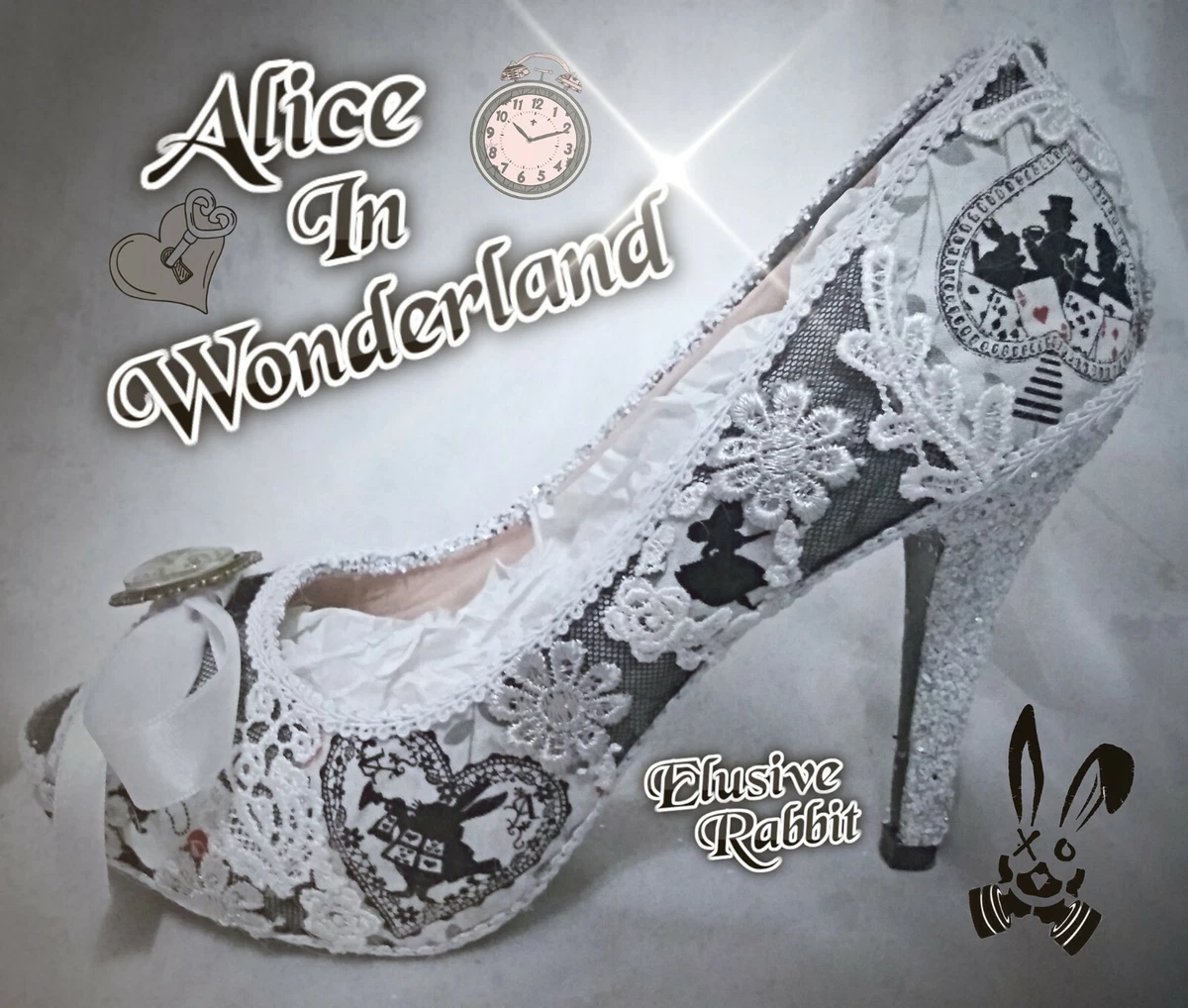 Alice in shop wonderland black shoes