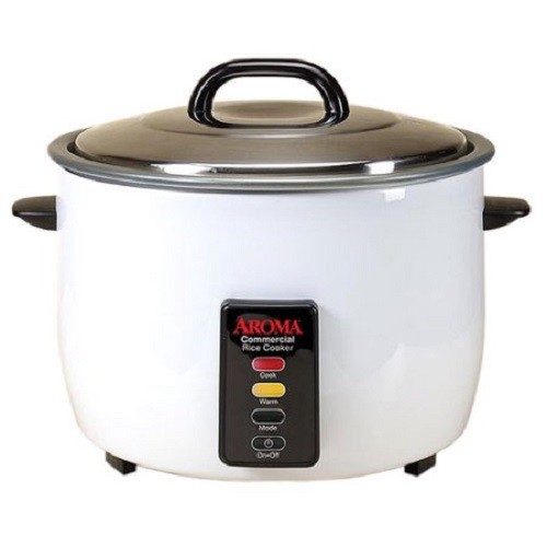 Aroma 60 Cup Commercial Rice Cooker Big Large Business Restaurant Countertop New