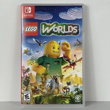 Lego Worlds Switch Case Only Original Nintendo Case