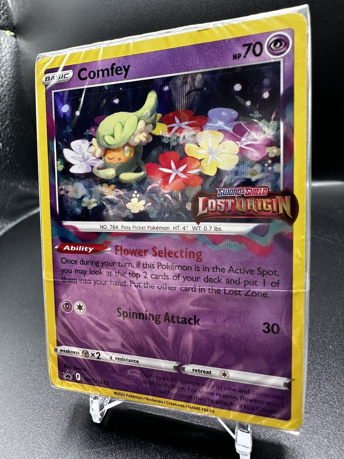COMFEY SWSH242 / LOST ORIGIN / PROMO PRERELEASE DECK / SEALED / POKEMON TCG