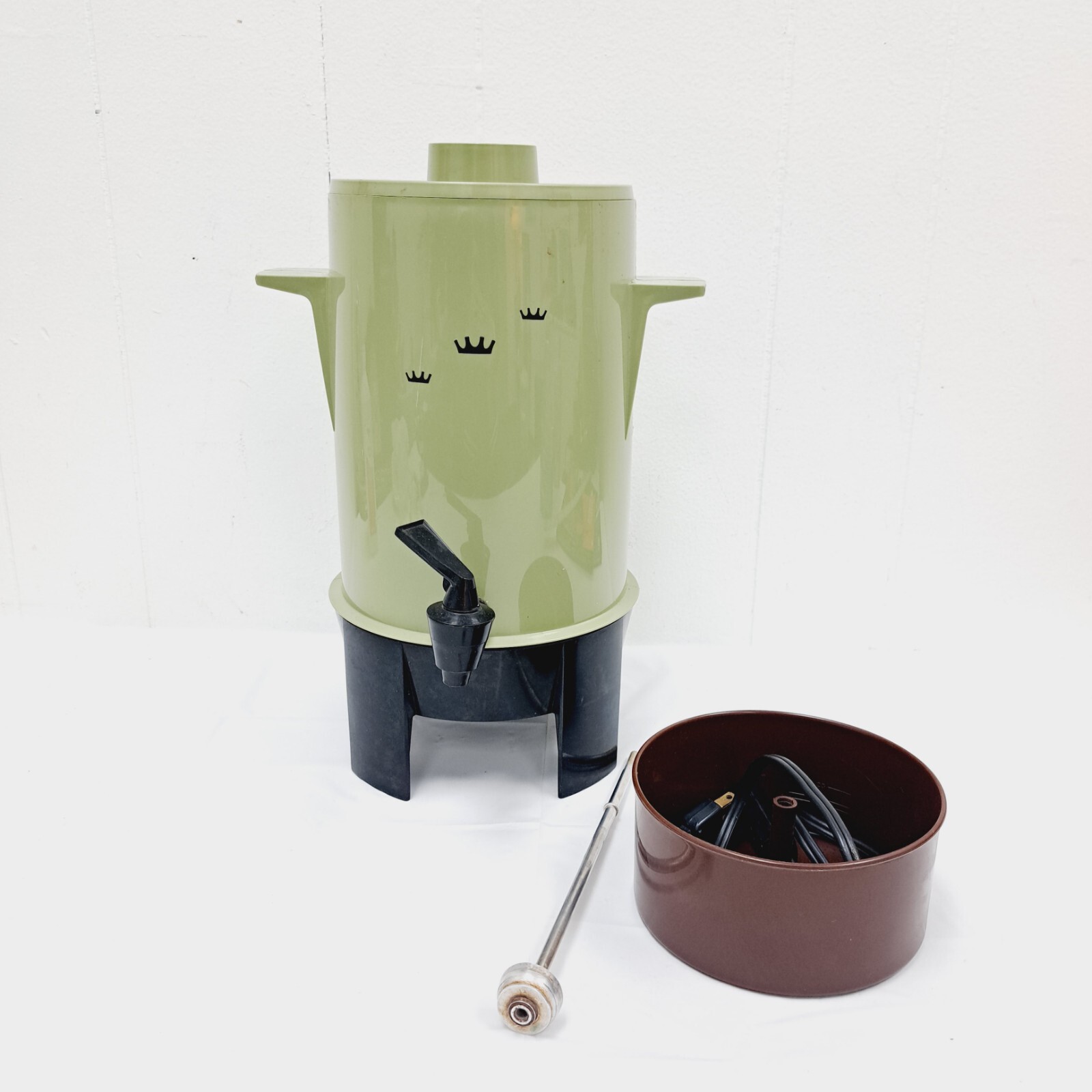Percolator Multi Cup Avacado Green Retro Mcm