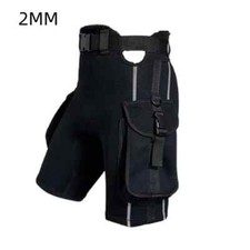 2MM Men Diving Shorts Pocket Thickening Neoprene Submersible Swimming Pants