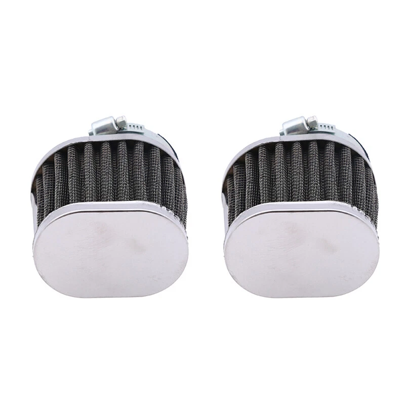 Limpiador de admisión de filtro de aire de motocicleta de 50 mm de 2 piezas cono ajustable ajuste universal Foto 2 de 4