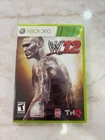 WWE '12 (Microsoft Xbox 360, 2011) - Complete w/ Case & Manual