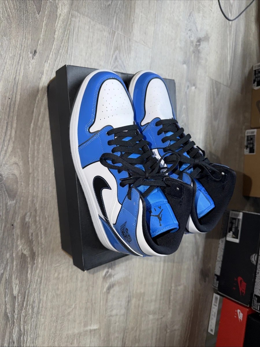 Jordan 1 SE Mid Signal Blue - огромный выбор по лучшим ценам | eBay