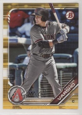 2019 Bowman Draft Gold 24/50 Daulton Varsho #BD-176 5aj