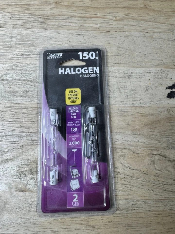 2 PACK FEIT ELECTRIC Light BULB 150W 120V - Image 2 of 3