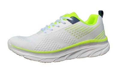 Urban Jacks Connecticut leichte Freizeitschuhe für Herren - weiß neongrün