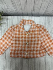 Girls Size 4 Janie Jack Boucle Jacket