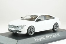 Norev 1/43 Peugeot 508 GT Hybrid 2023 Okenite White Diecast