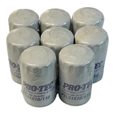 Engine Oil Filter Pro Tec PTL51516/116 NOS Made In USA Lot of 8 Brand New