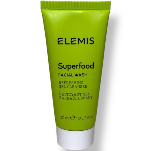 ELEMIS Superfood Facial Wash Refreshing Gel Cleanser 1oz/30mL Travel Size