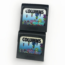 SEGA Columns for Sega Game Gear Puzzle Game Cartridge Lot of 2