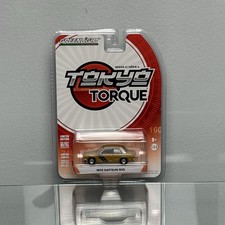 GREENLIGHT Tokyo Torque Series 4 1972 Datsun 510 47020-C Mustard 1:64 +FS