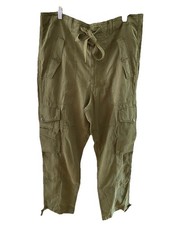 Ralph Lauren Polo Womens Size 8 Cargo Military Baggy Pants Olive Green Y2K NWT