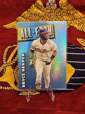 2025 Topps Chrome Logofractor Edition - All-Etch Bryce Harper #CAE-7