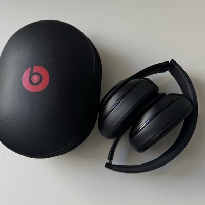Beats Wireless Bluetooth Over-Ear Headphones Black w/ Case | eBay