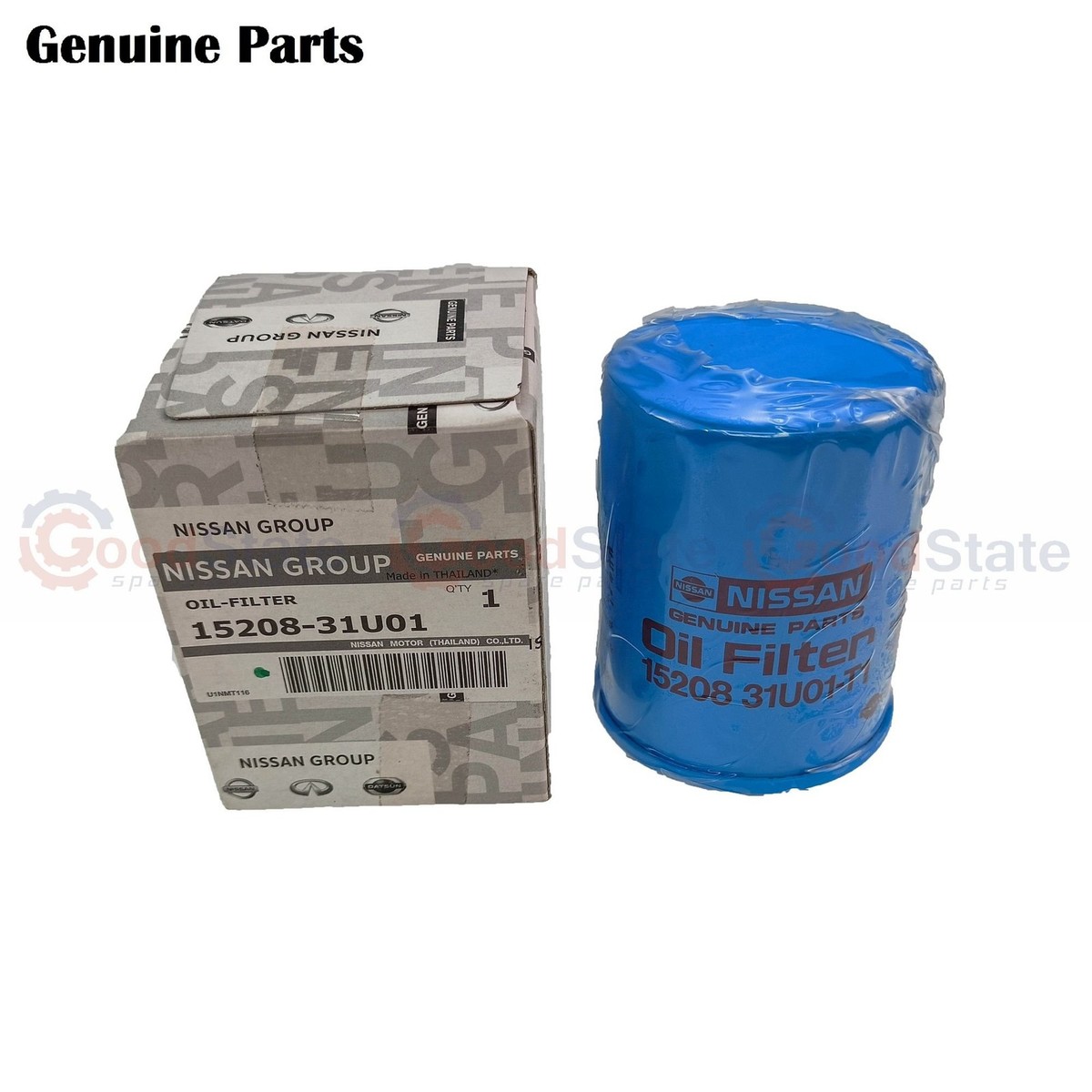 Genuine Nissan Oil Filter Set - 3-Pack For Patrol Y61 GU With ZD30DDTi Engine | OEM Part #15209MA70A / 152092W200