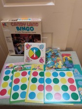 Vintage 1984 Milton Bradley Candy Land BINGO Board Game - 63/64 Gingerbread Men