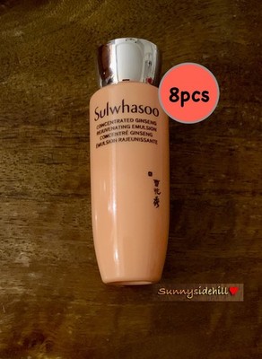 Sulwhasoo Concentrated Ginseng Rejuvenating Emulsion 25ml x 8pcs (200ml) US Sel