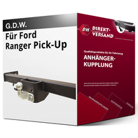 für Ford Ranger Pick-Up Extended Cab (G.D.W.) AnhäNgerkupplung Starr Neu