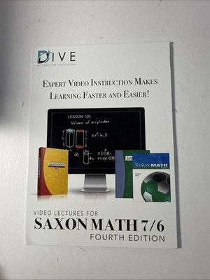Saxon Math 7/6 (4th Edition) 76 Math Dive