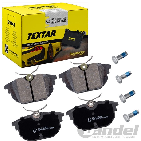 Textar BremsbelÄGe Hinterachse Passend FüR Alfa Romeo 145 146 155 33 GTV Spider-image