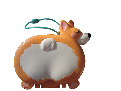 Polly Pocket Corgi Cuddles Dog Compact Playset Mattel 2020 Children s