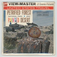 Petrified Forest National Park Arizona GAF View-Master Packet A-365 Sealed New