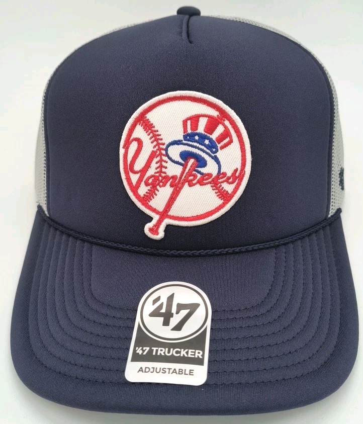New York Yankees '47 Brand Cooperstown throwback Mesh Trucker
