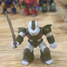 Hasbro Battle Beasts Series 1 Figure Gruesome Gator #15 + Weapon NO Rub