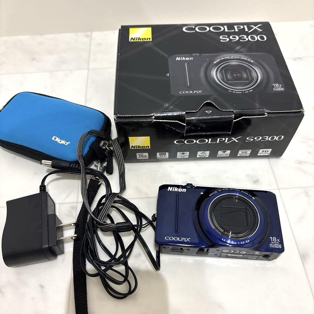 ニコン クールピクス S9300 青 Nikon Coolpix S9300 Nikon: Coolpix S9300 Price Guide: estimate a camera value