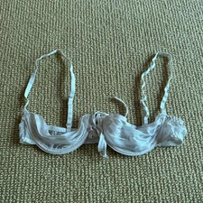 Skims Dove Romance Chiffon Bra, Size 32B NWT