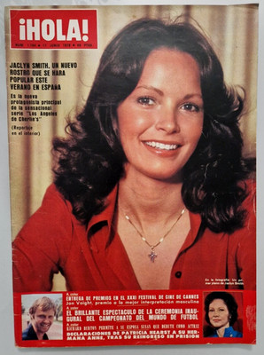 Jaclyn Smith / Charlie's Angels - A very rare newspaper from Spain 1978