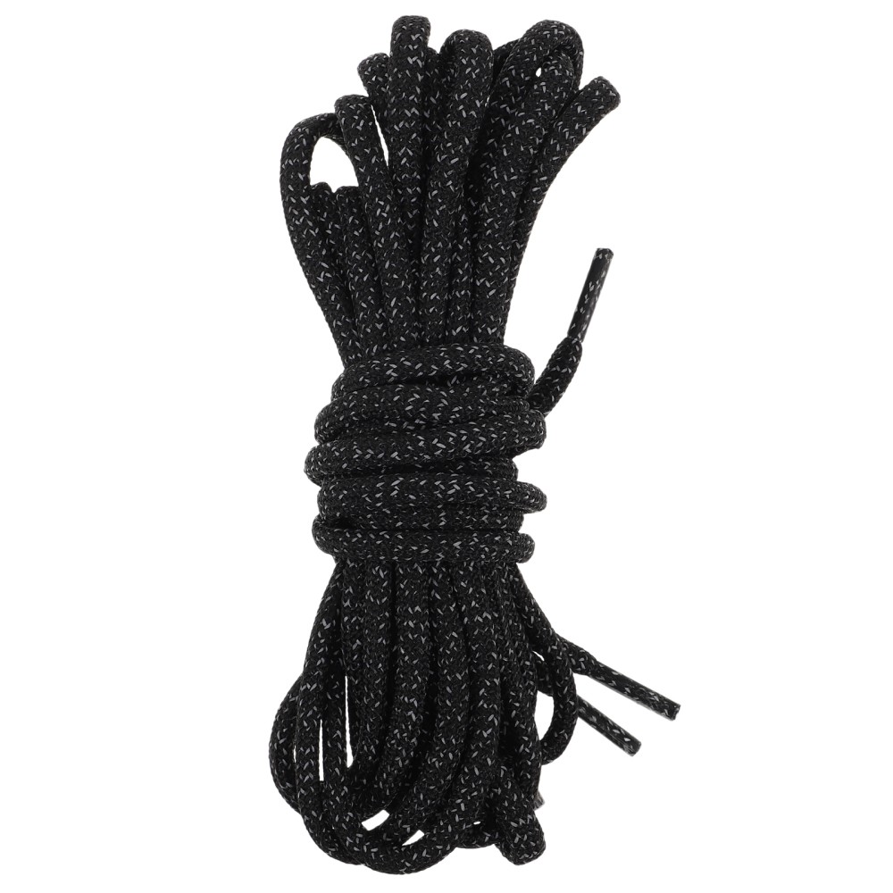 APL 2 paia lacci tondi metallizzati glitter brillano al buio lacci per scarpe